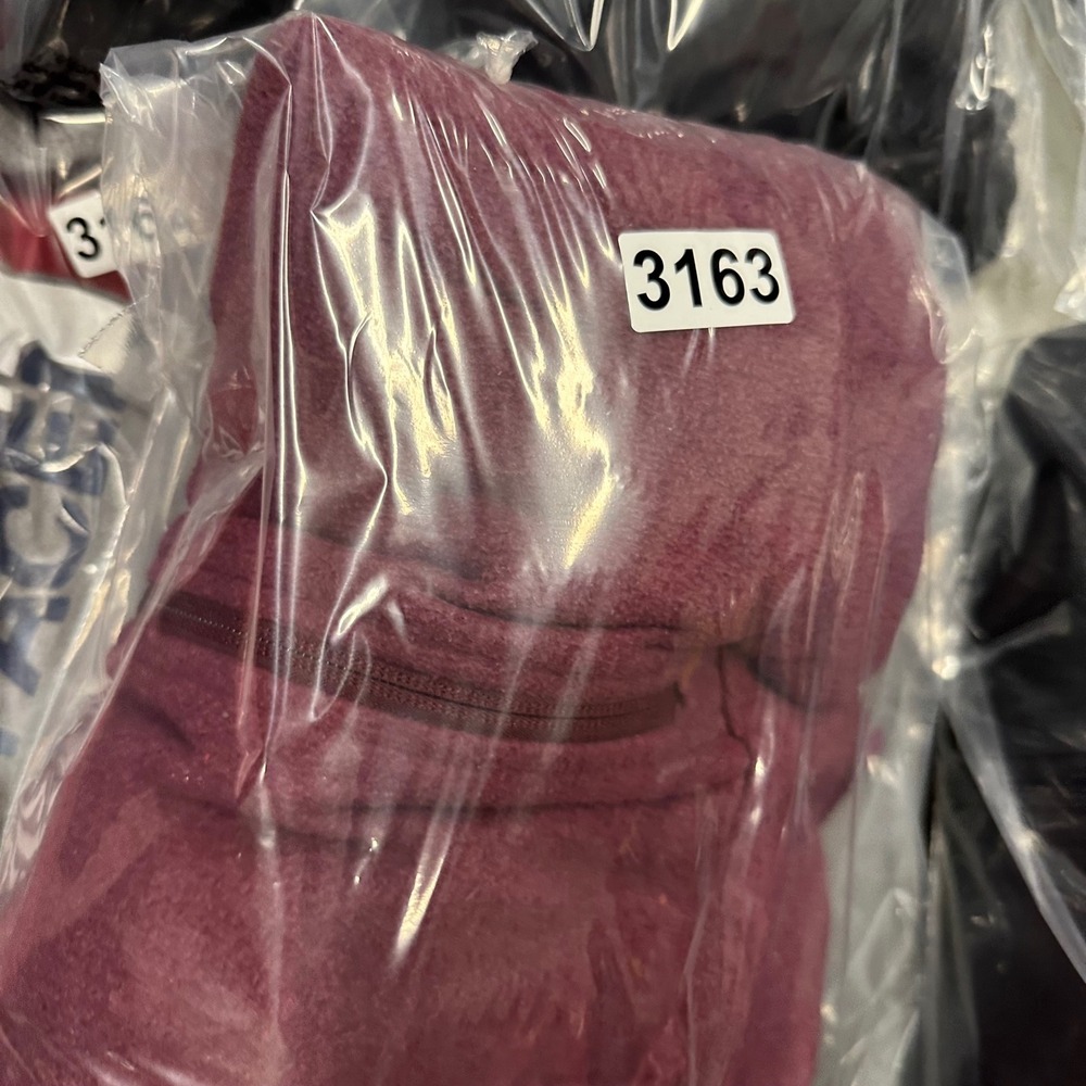 The North Face Mens TKA 100‎ Glacier Quarter Zip Fleece Pullover Maroon Large - Picture 4 of 4